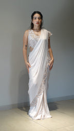 Ivory Ethereal Ready-to-wear Saree