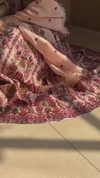 Pink Peacock Lehenga Choli